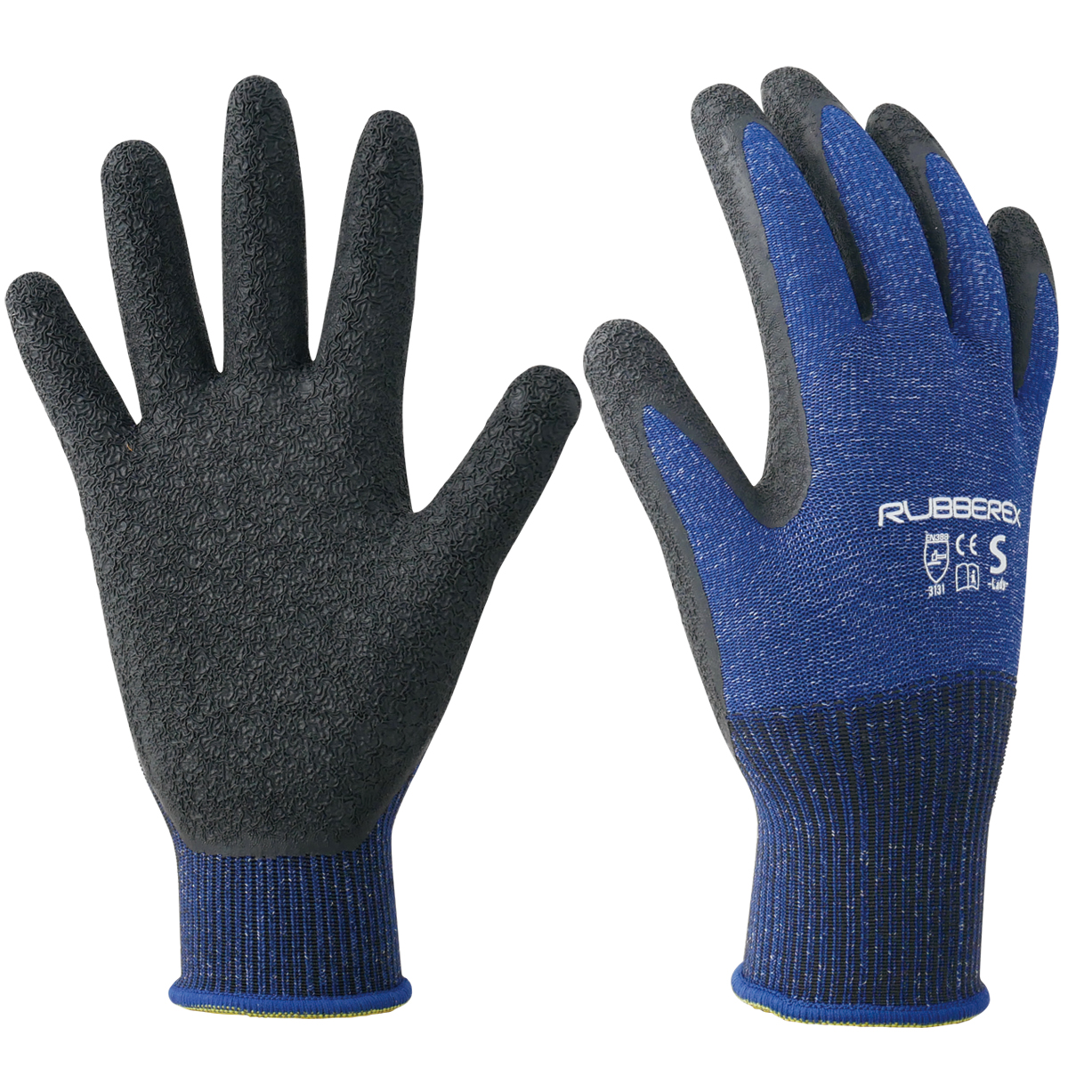 ラバーレックス ネイビー 3双組 AG7873 | ACE 作業用革手袋・作業用